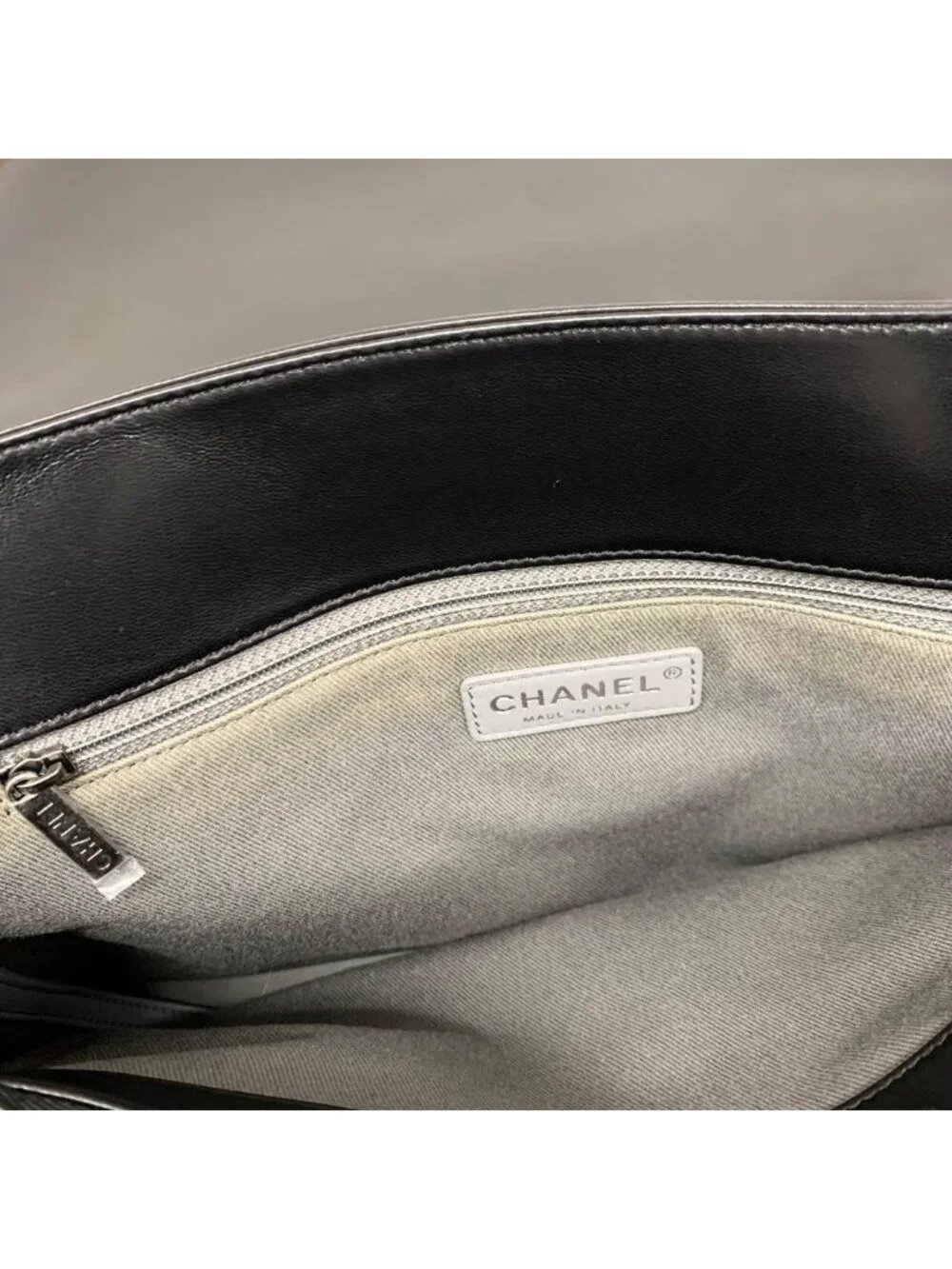 Chanel Quilted Cocomark Boy Chain Shoulder Bag